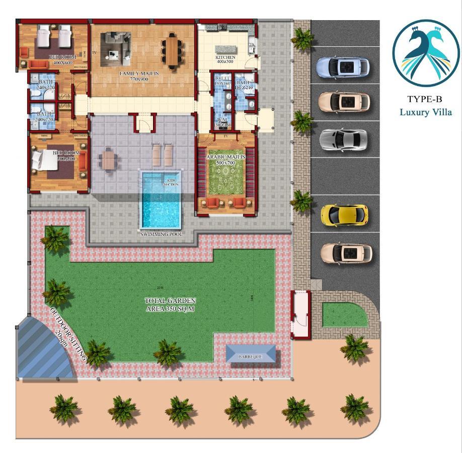 Asahalah Farm Villas Seeb Bagian luar foto